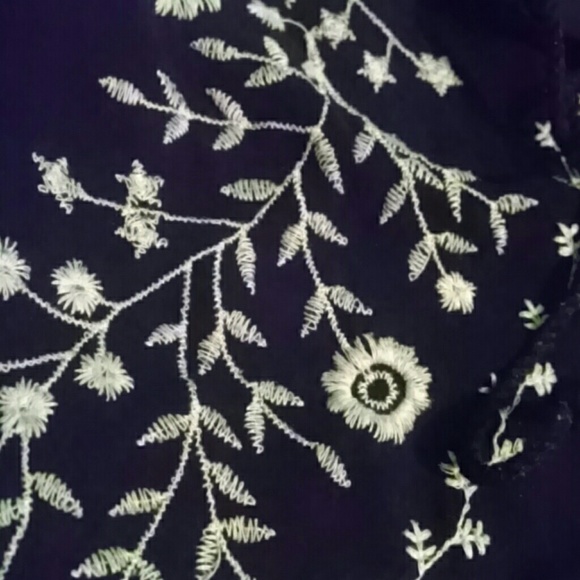 Sheer, Embroidered Top - Picture 2 of 5